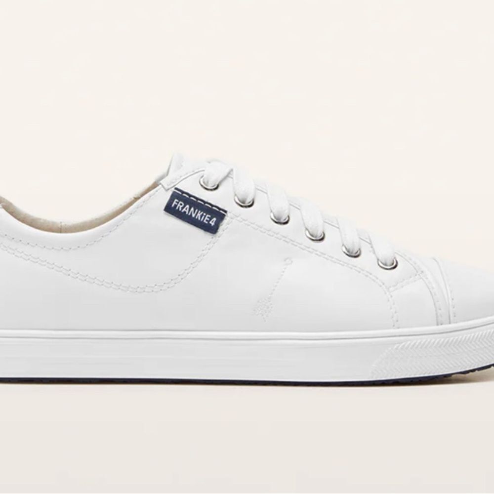 Frankie4 Nat ll Leather Sneakers NWOT